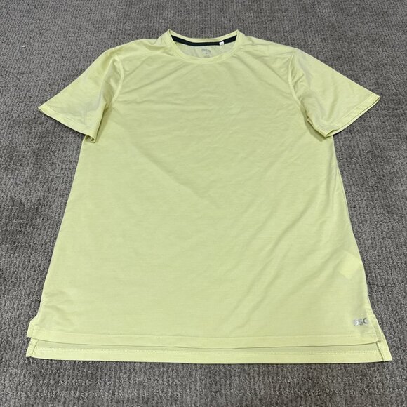 DSG T-Shirt Yellow Short Sleeve Men’s Size Small - Picture 1 of 11